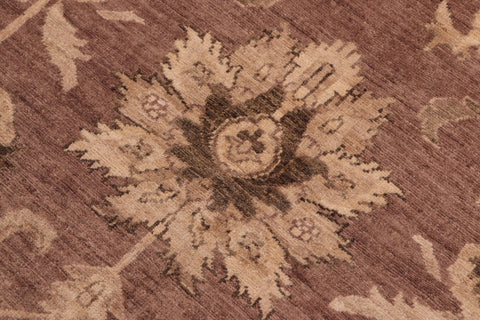 handmade Traditional Kafkaz Brown Tan Hand Knotted RECTANGLE 100% WOOL area rug 6x9