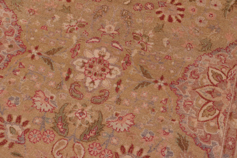 handmade Transitional Sultanabad Lt. Green Gray Hand Knotted RECTANGLE 100% WOOL area rug 6 x 9