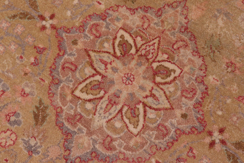 handmade Transitional Sultanabad Lt. Green Gray Hand Knotted RECTANGLE 100% WOOL area rug 6 x 9