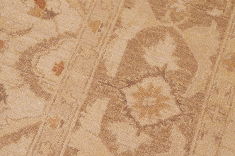 handmade Traditional Kafkaz Beige Brown Hand Knotted RECTANGLE 100% WOOL area rug 6x9