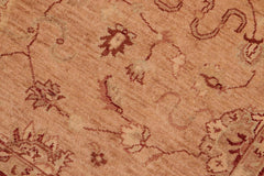 handmade Traditional Kafkaz Brown Red Hand Knotted RECTANGLE 100% WOOL area rug 6X9