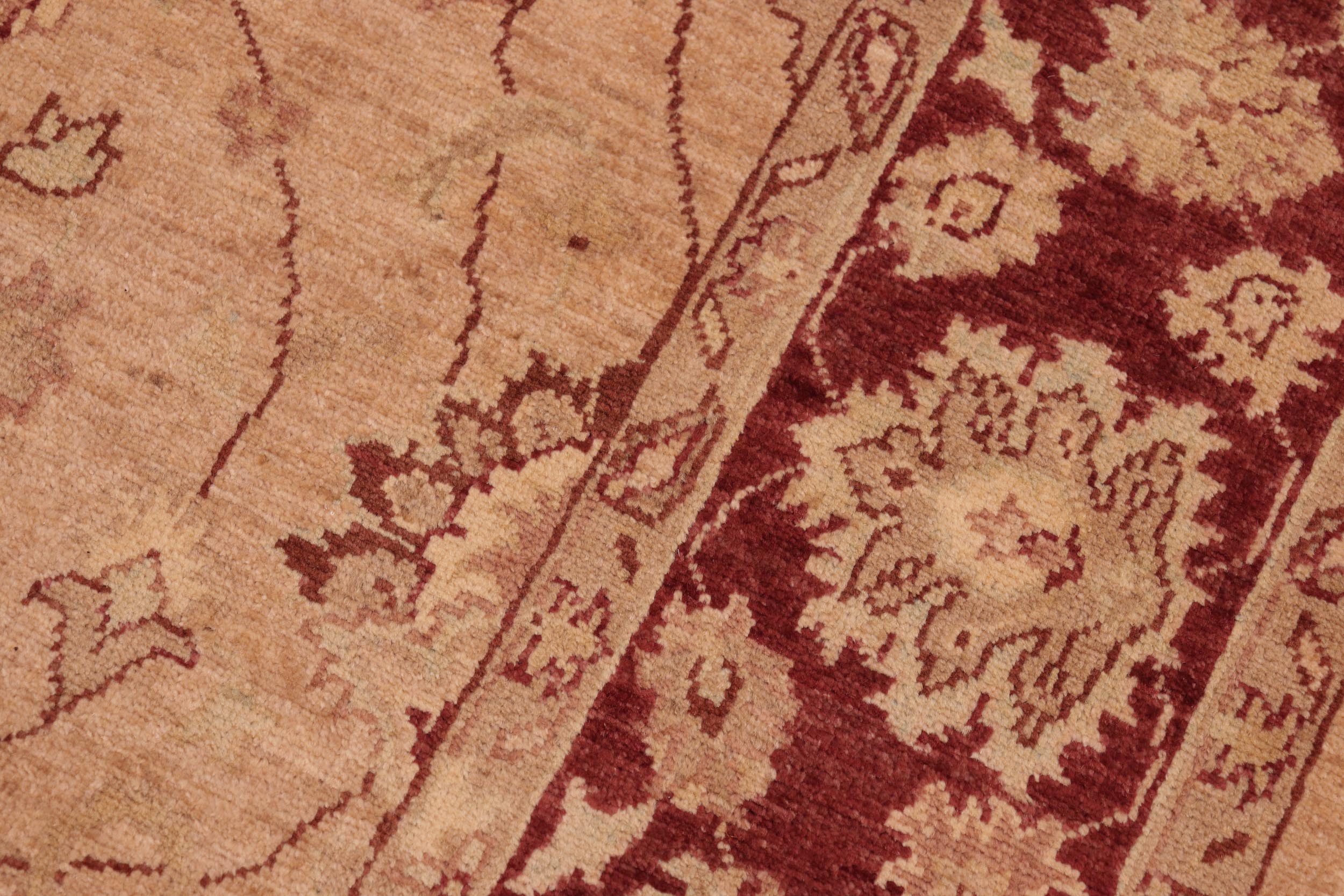 handmade Traditional Kafkaz Brown Red Hand Knotted RECTANGLE 100% WOOL area rug 6x9