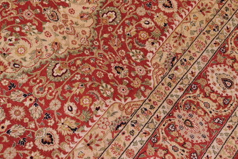 handmade Traditional Design Rust Rust Hand Knotted RECTANGLE 100% WOOL area rug 6' x 9'