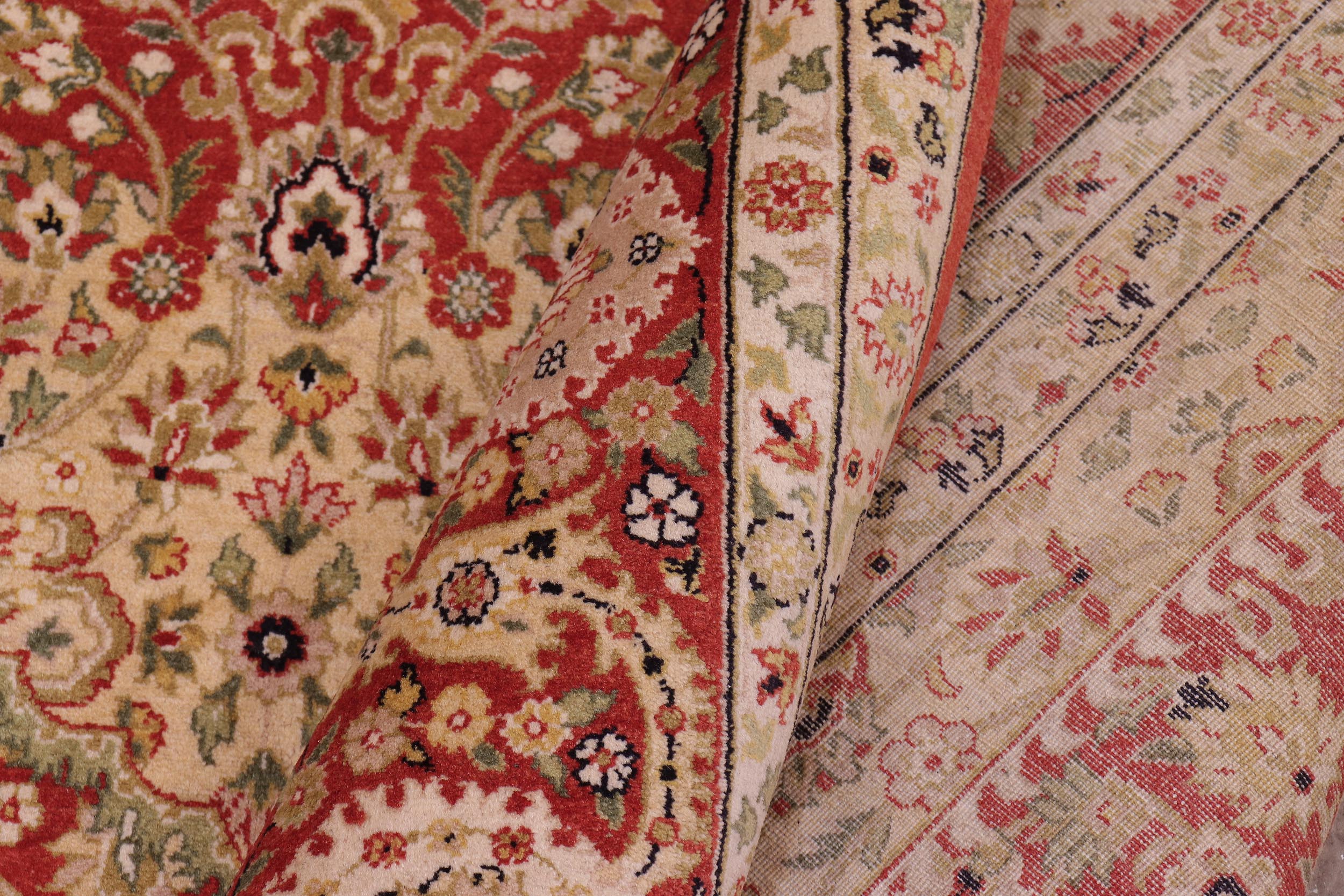 handmade Traditional Design Rust Rust Hand Knotted RECTANGLE 100% WOOL area rug 6' x 9'