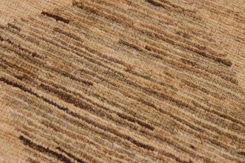 handmade Modern Gabbeh Tan Brown Hand Knotted RECTANGLE 100% WOOL area rug 9' x 12'