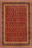 handmade Transitional Kafkaz Red Blue Hand Knotted RECTANGLE 100% WOOL area rug 9 x 12