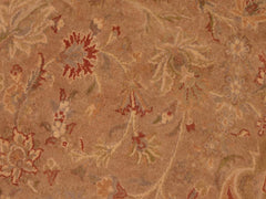 handmade Traditional Kasbeen Taupe Green Hand Knotted RECTANGLE 100% WOOL area rug 6x10