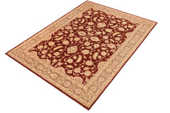 handmade Traditional Kafkaz Brown Green Hand Knotted RECTANGLE 100% WOOL area rug 10X14