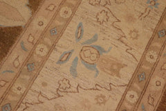 handmade Traditional Kafkaz Brown Beige Hand Knotted RECTANGLE 100% WOOL area rug 10X14