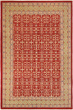 handmade Transitional Kafkaz Red Green Hand Knotted RECTANGLE 100% WOOL area rug 10 x 14