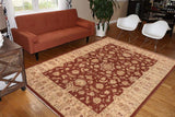 handmade Traditional Kafkaz Brown Tan Hand Knotted RECTANGLE 100% WOOL area rug 10 x 14