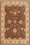 handmade Traditional Kafkaz Brown Beige Hand Knotted RECTANGLE 100% WOOL area rug 9 x 11