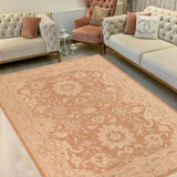 handmade Traditional Kafkaz Brown Tan Hand Knotted RECTANGLE 100% WOOL area rug 10 x 14