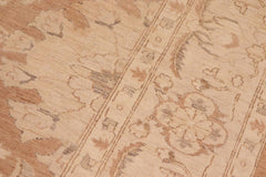 handmade Traditional Kafkaz Brown Tan Hand Knotted RECTANGLE 100% WOOL area rug 10X14