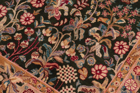 handmade Transitional Gulshan Green Lt. Green Hand Knotted RECTANGLE 100% WOOL area rug 9x12