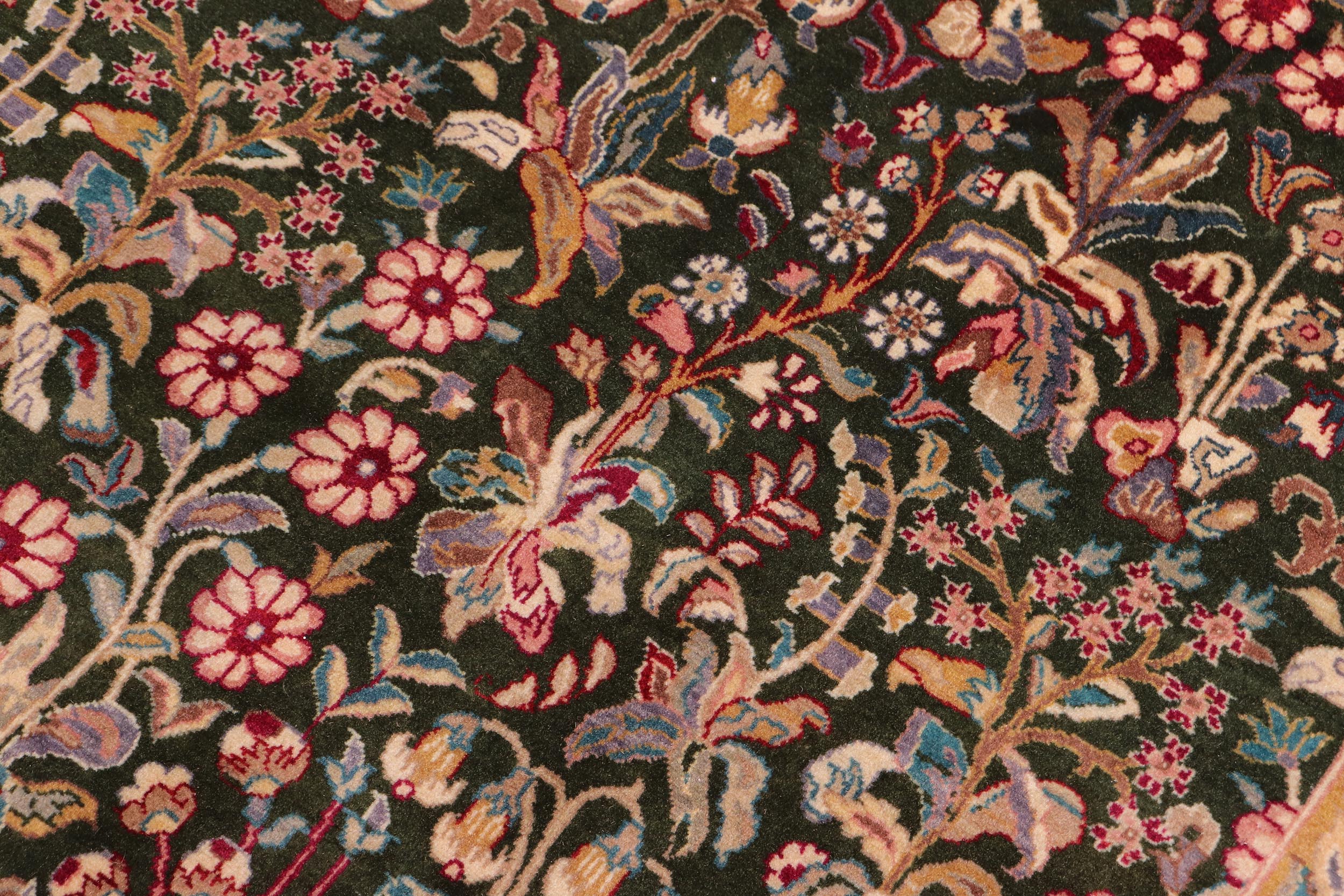 handmade Transitional Gulshan Green Lt. Green Hand Knotted RECTANGLE 100% WOOL area rug 9x12