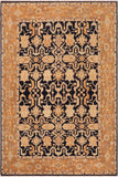 handmade Traditional Kafkaz Blue Orange Hand Knotted RECTANGLE 100% WOOL area rug 8 x 10