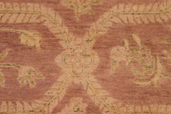 handmade Transitional Kafkaz Brown Tan Hand Knotted RECTANGLE 100% WOOL area rug 8X10