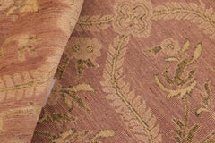 handmade Transitional Kafkaz Brown Tan Hand Knotted RECTANGLE 100% WOOL area rug 8X10