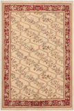 handmade Transitional Kafkaz Beige Wine Red Hand Knotted RECTANGLE 100% WOOL area rug 8 x 10
