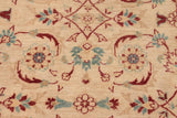 handmade Transitional Kafkaz Beige Green Hand Knotted RECTANGLE 100% WOOL area rug 8 x 10