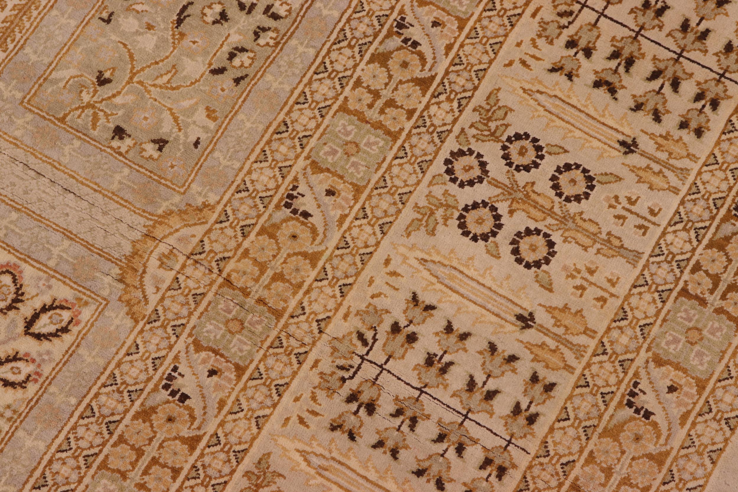handmade Transitional Design Lt. Gray Lt. Gray Hand Knotted RECTANGLE 100% WOOL area rug 8' x 10'