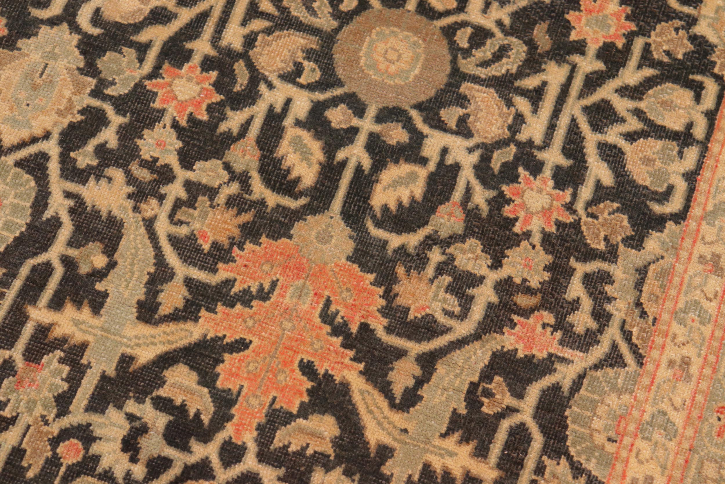 handmade Transitional Kafkaz Drk.green Beige Hand Knotted RECTANGLE 100% WOOL area rug 8x10