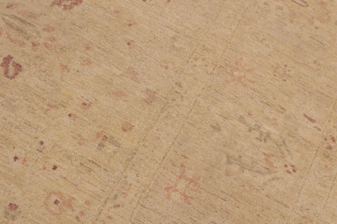 handmade Traditional Kafkaz Beige Tan Hand Knotted RECTANGLE 100% WOOL area rug 9x12
