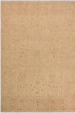handmade Traditional Kafkaz Beige Tan Hand Knotted RECTANGLE 100% WOOL area rug 9 x 12