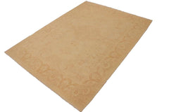 handmade Traditional Kafkaz Lt. Green Brown Hand Knotted RECTANGLE 100% WOOL area rug 9X12