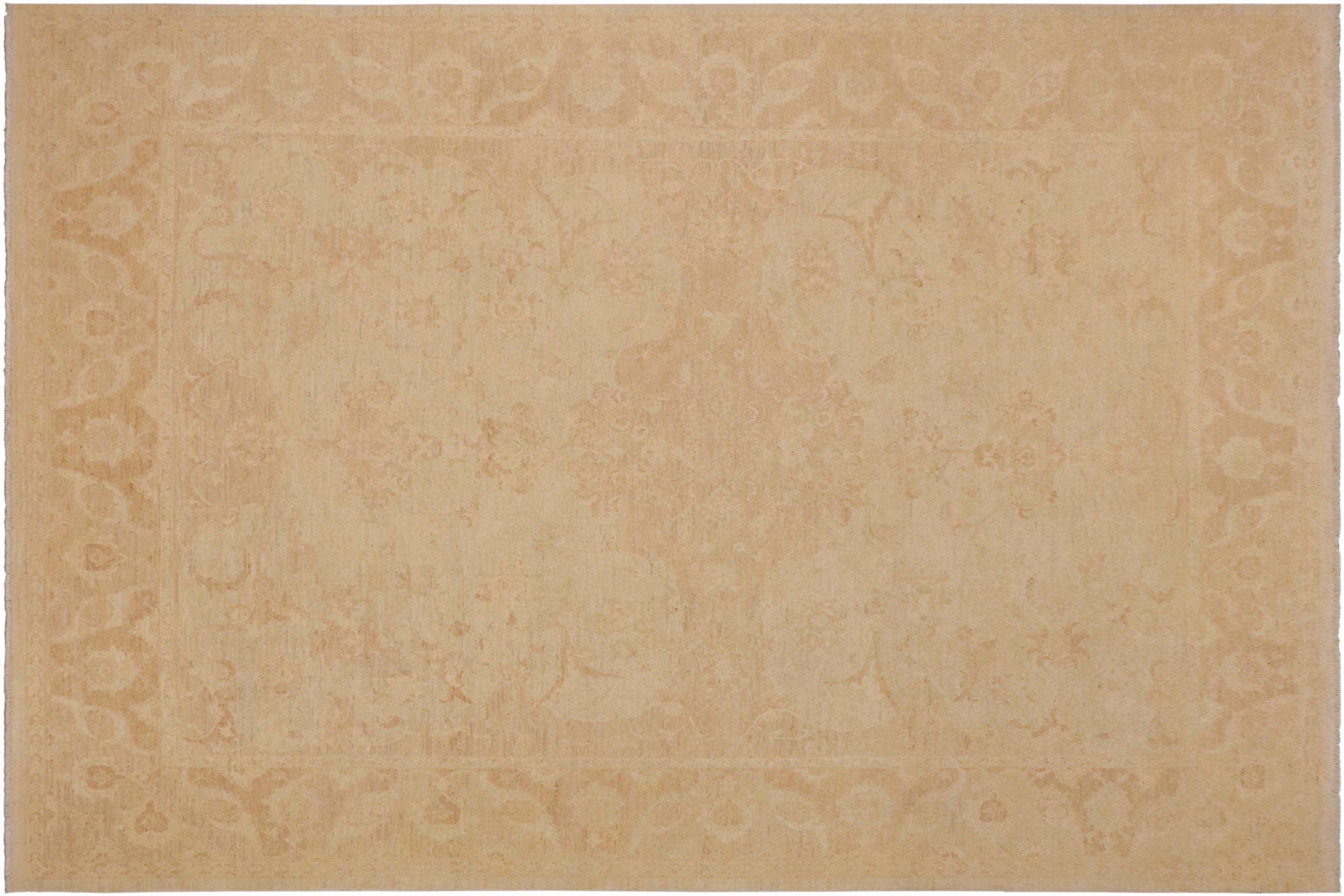 handmade Traditional Kafkaz Lt. Green Brown Hand Knotted RECTANGLE 100% WOOL area rug 9x12