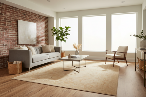 handmade Traditional Kafkaz Lt. Green Brown Hand Knotted RECTANGLE 100% WOOL area rug 9x12