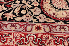 Vintage Persian Lezlie Beige/Red Wool Rug - 9'4''X12'5''