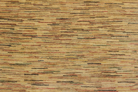 handmade Modern Gabbeh Beige Rust Hand Knotted RECTANGLE 100% WOOL area rug 4' x 6'