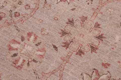 handmade Traditional Kafkaz Lt. Blue Ivory Hand Knotted SQUARE 100% WOOL area rug 6x6