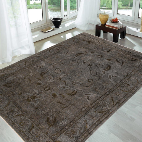 handmade Over Dyed Over Dyed Lt. Green Lt. Green Hand Knotted RECTANGLE 100% WOOL area rug 10' x 13'