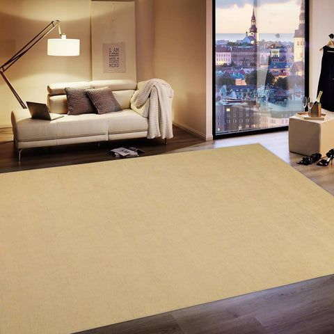 handmade Modern Kafkaz Lt. Tan Tan Hand Knotted RECTANGLE 100% WOOL area rug 10' x 14'