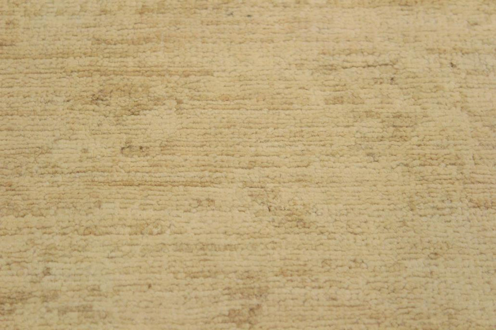 handmade Modern Kafkaz Lt. Tan Tan Hand Knotted RECTANGLE 100% WOOL area rug 10X14