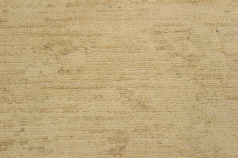 handmade Modern Kafkaz Lt. Tan Tan Hand Knotted RECTANGLE 100% WOOL area rug 10' x 14'