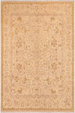 handmade Traditional Kafkaz Beige Gold Hand Knotted RECTANGLE 100% WOOL area rug 8 x 10