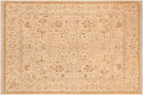 Boho Chic Ziegler Wen Beige/Gold Hand-Knotted Wool Rug - 7'11'' x 9'6''