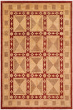 handmade Transitional Kafkaz Beige Rust Hand Knotted RECTANGLE 100% WOOL area rug 8 x 10