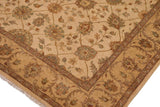 handmade Traditional Kafkaz Beige Beige Hand Knotted RECTANGLE 100% WOOL area rug 8 x 10