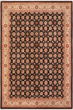 handmade Transitional Kafkaz Brown Beige Hand Knotted RECTANGLE 100% WOOL area rug 8 x 10