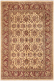 handmade Traditional Kafkaz Beige Brown Hand Knotted RECTANGLE 100% WOOL area rug 8 x 10