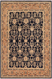 handmade Traditional Kafkaz Blue Brown Hand Knotted RECTANGLE 100% WOOL area rug 8 x 10