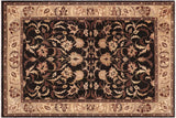 Bohemian Ziegler Jolyn Black/Gray Hand-Knotted Wool Rug - 8'8'' x 11'11''