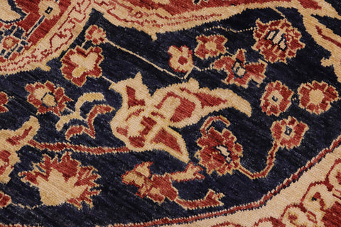 handmade Traditional Kafkaz Red  Hand Knotted RECTANGLE 100% WOOL area rug 9' x 12'