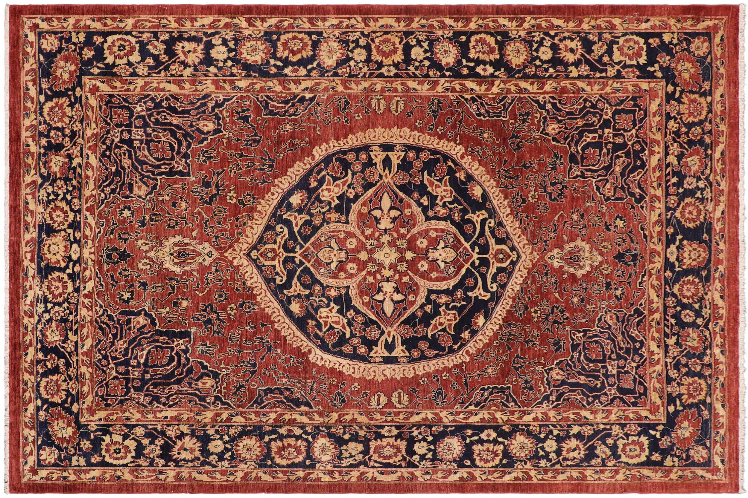 handmade Traditional Kafkaz Red  Hand Knotted RECTANGLE 100% WOOL area rug 9' x 12'