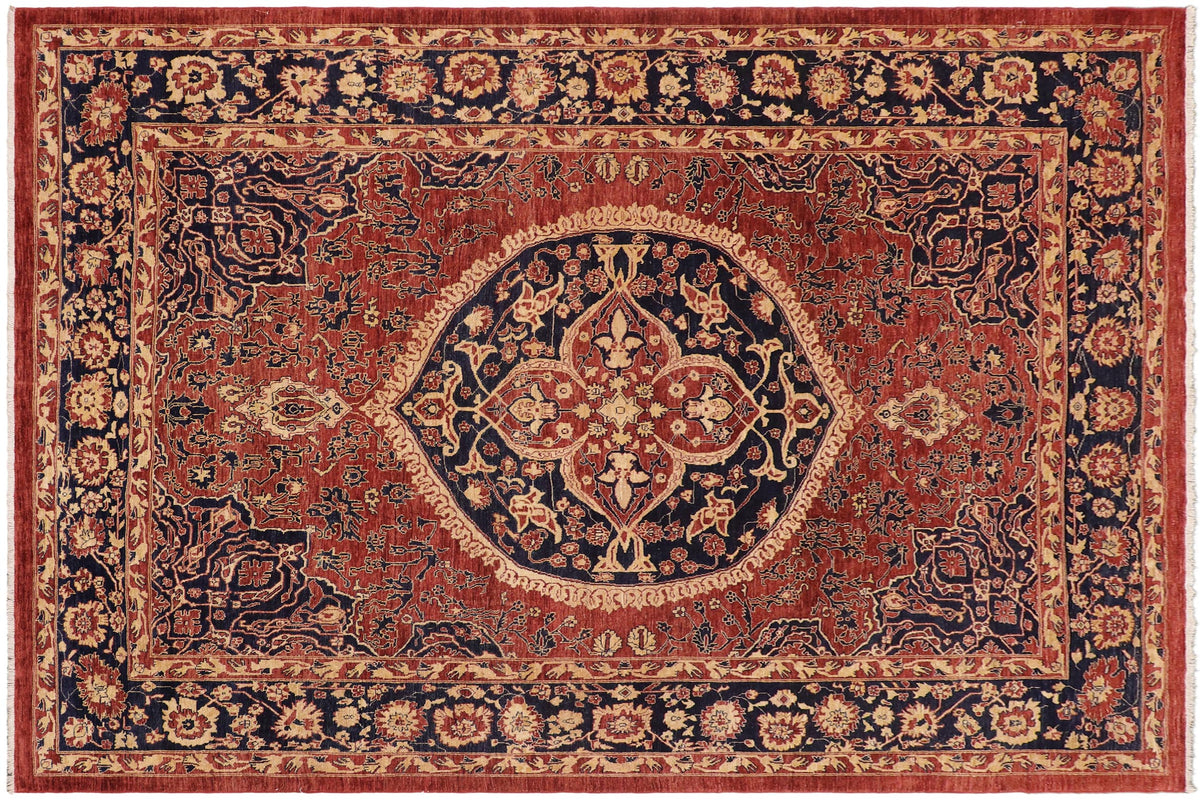 handmade Traditional Kafkaz Red  Hand Knotted RECTANGLE 100% WOOL area rug 9' x 12'